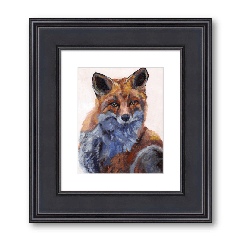 Lady in Pink — Fox Fine Art Print - Larissa Ann Fine Art