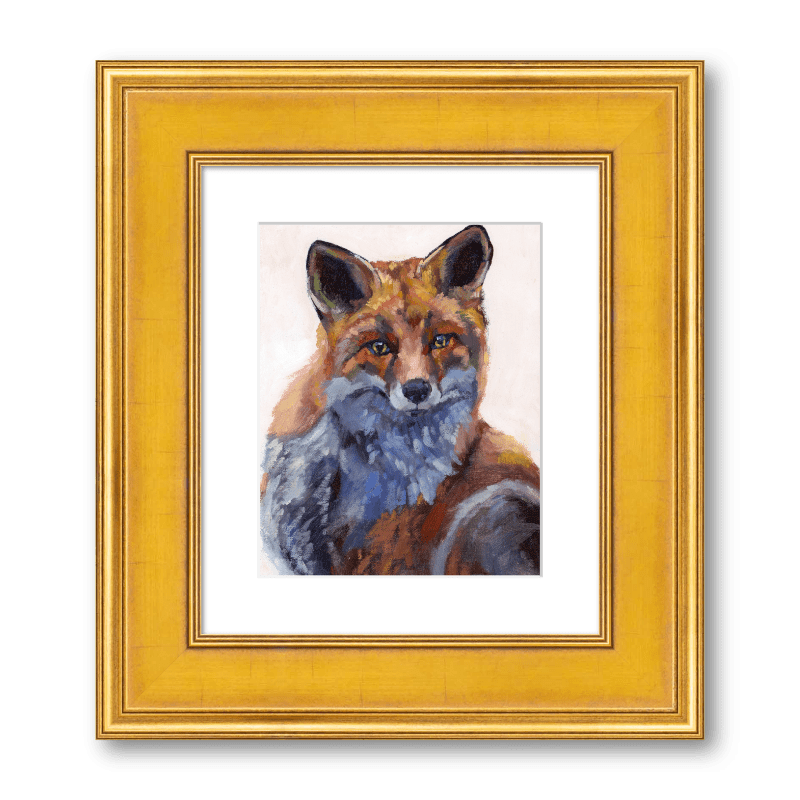 Lady in Pink — Fox Fine Art Print - Larissa Ann Fine Art