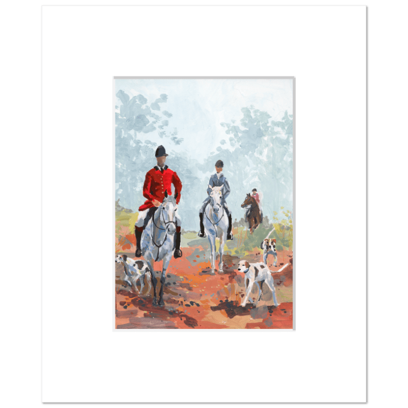 Whipper - In — Foxhunting Fine Art Print - Larissa Ann Fine Art