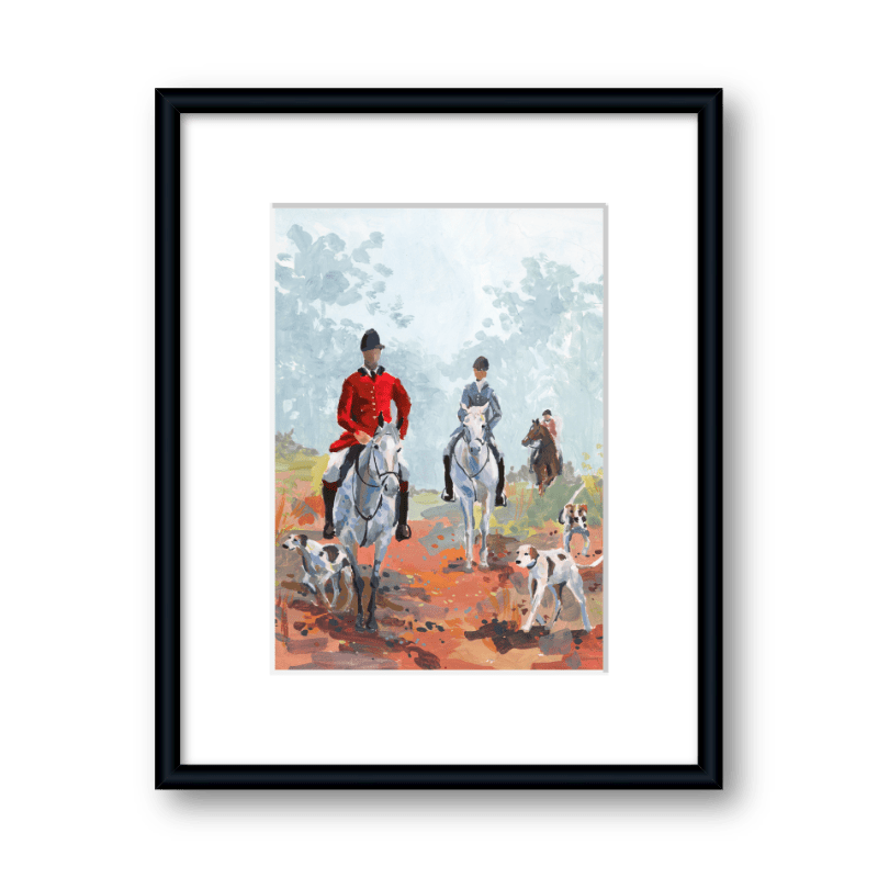 Whipper - In — Foxhunting Fine Art Print - Larissa Ann Fine Art