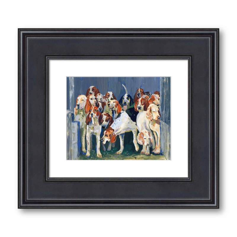 This Way — Foxhunting Fine Art Print - Larissa Ann Fine Art