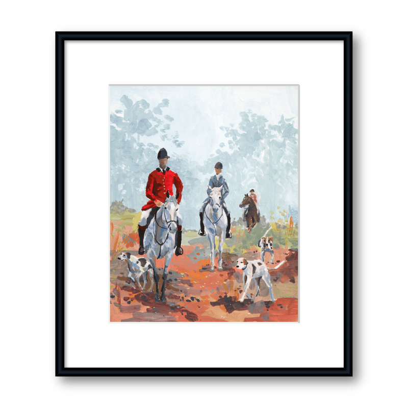 Whipper - In — Foxhunting Fine Art Print - Larissa Ann Fine Art