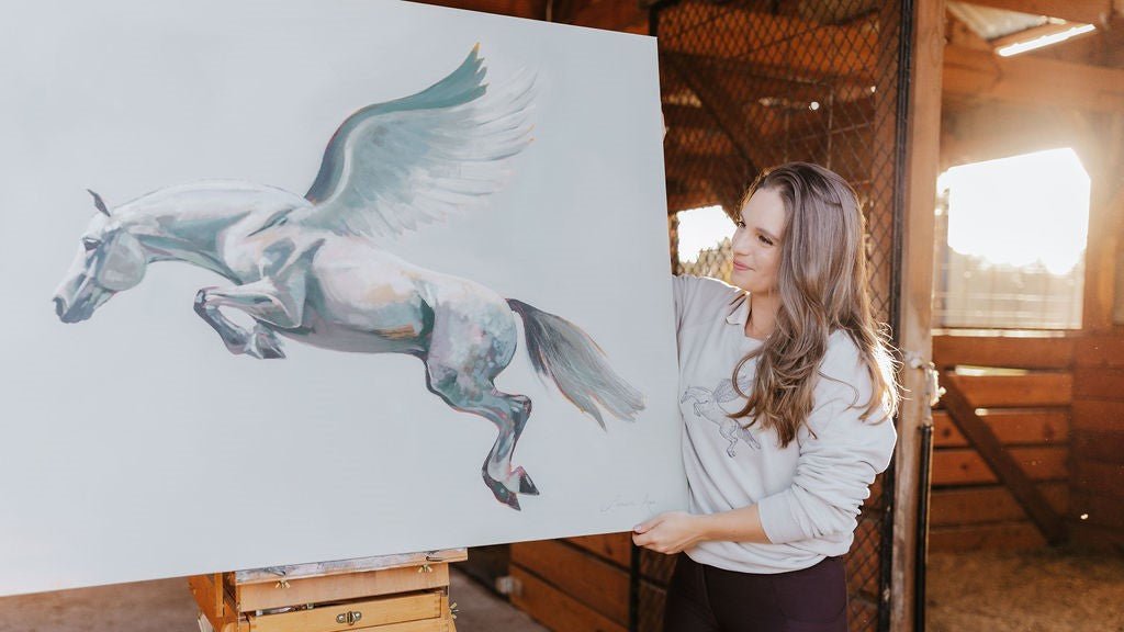 Take the Leap - Larissa Ann Fine Art