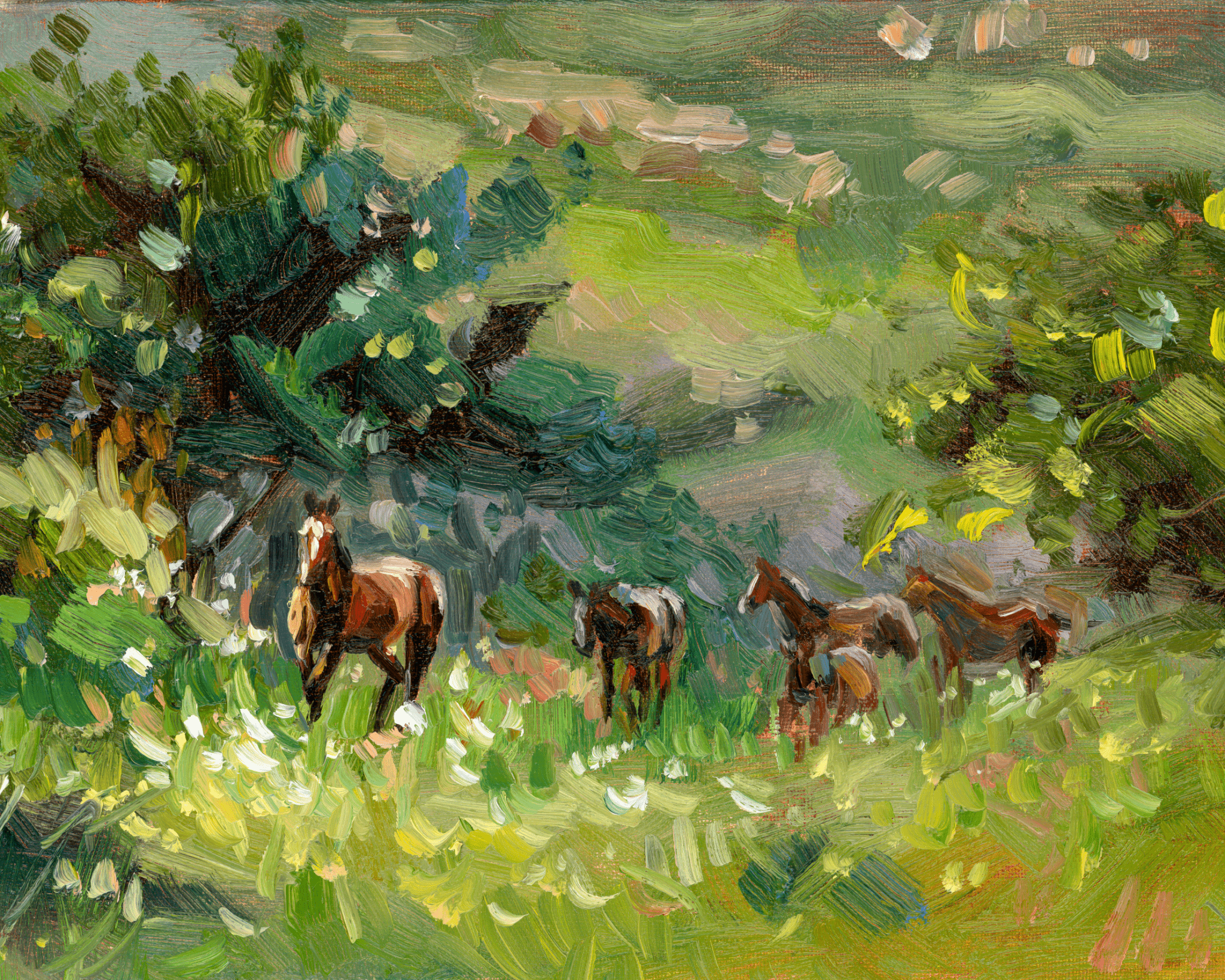 Evening Stroll - Larissa Ann Fine Art