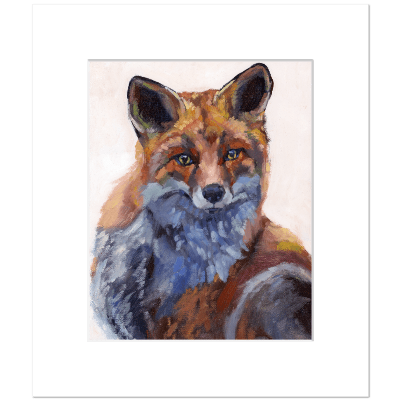 Lady in Pink — Fox Fine Art Print - Larissa Ann Fine Art
