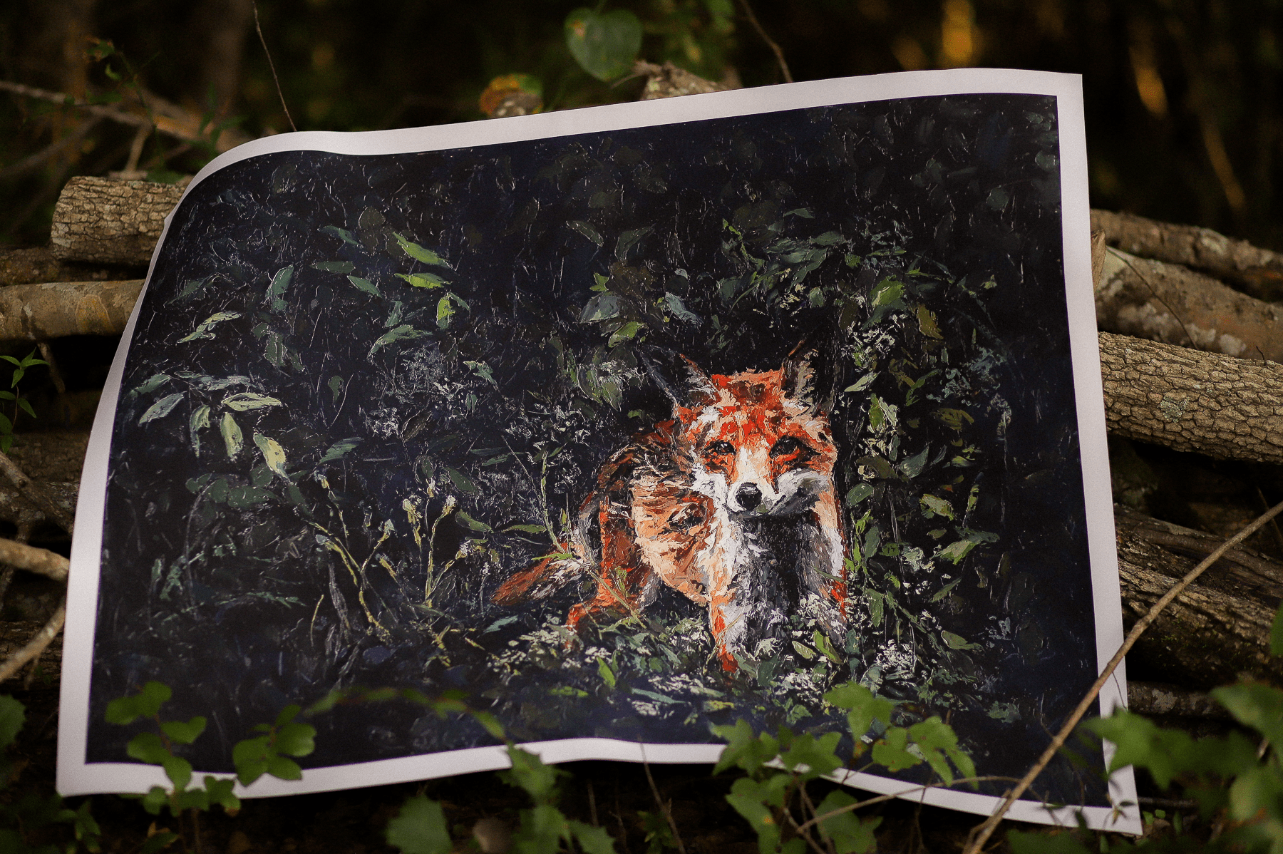 Out of the Woods: Limited Edition Print - Larissa Ann Fine Art