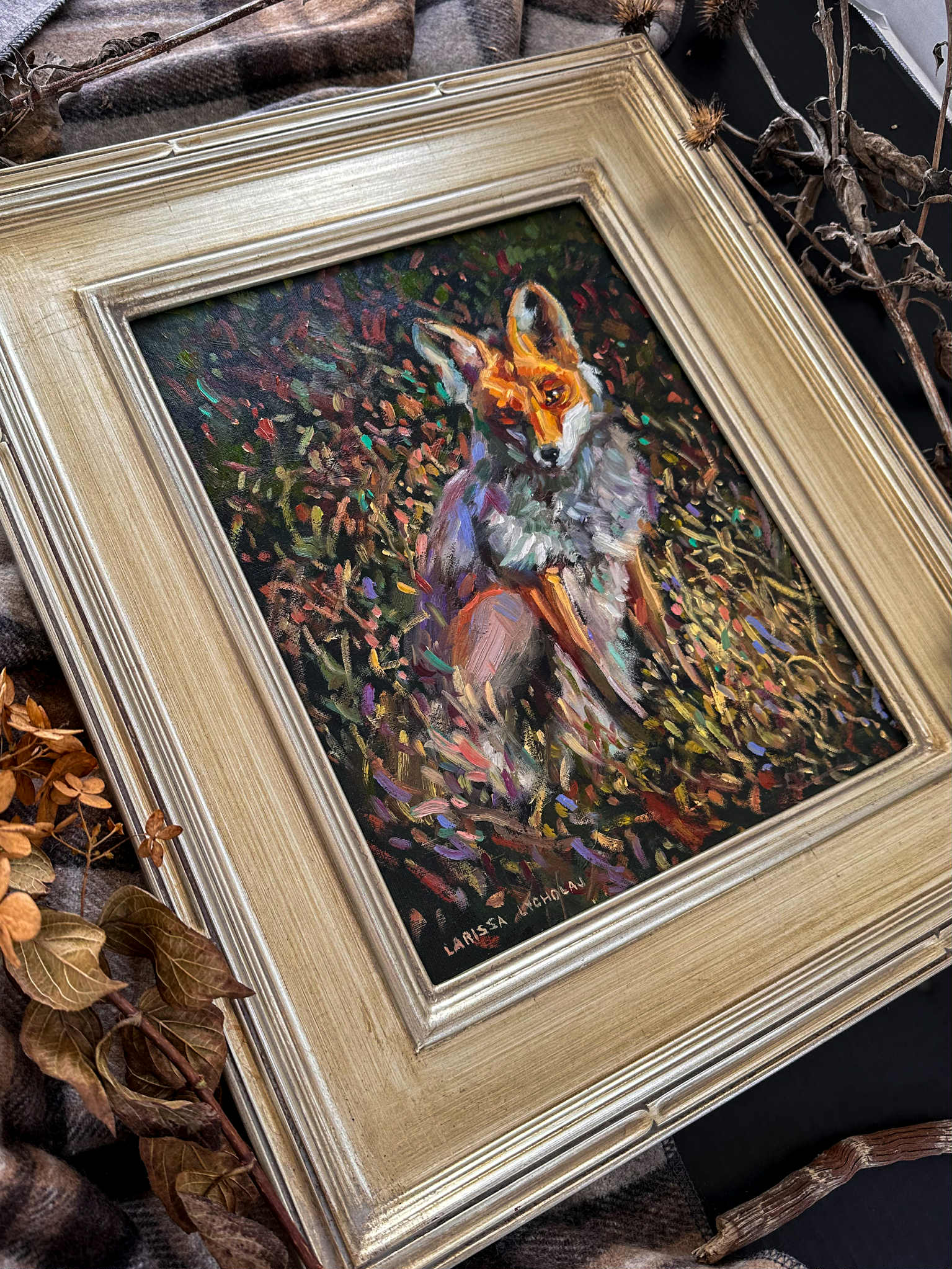 Woodlands Warden — Fox Painting | Larissa Ann Art