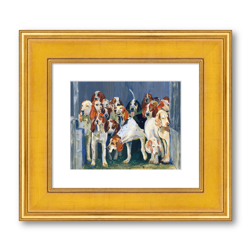 This Way — Foxhunting Fine Art Print - Larissa Ann Fine Art